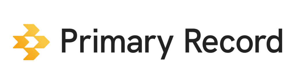Primary Record Logo Horizontal