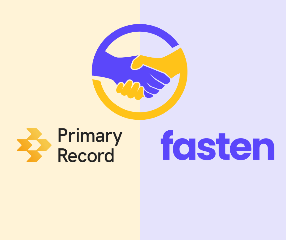 Primary Record Partners with Fasten
